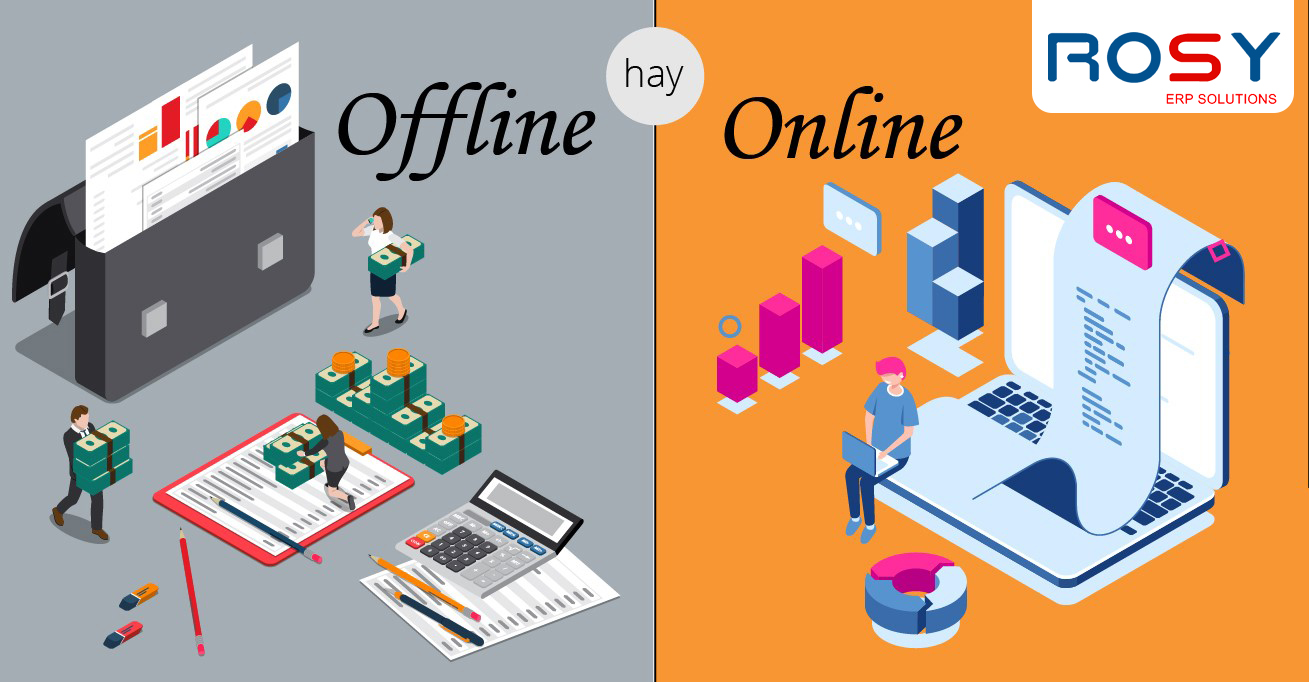 Phần mềm kế toán online nhiều ưu điểm hơn so với phần mềm kế toán phiên bản offline